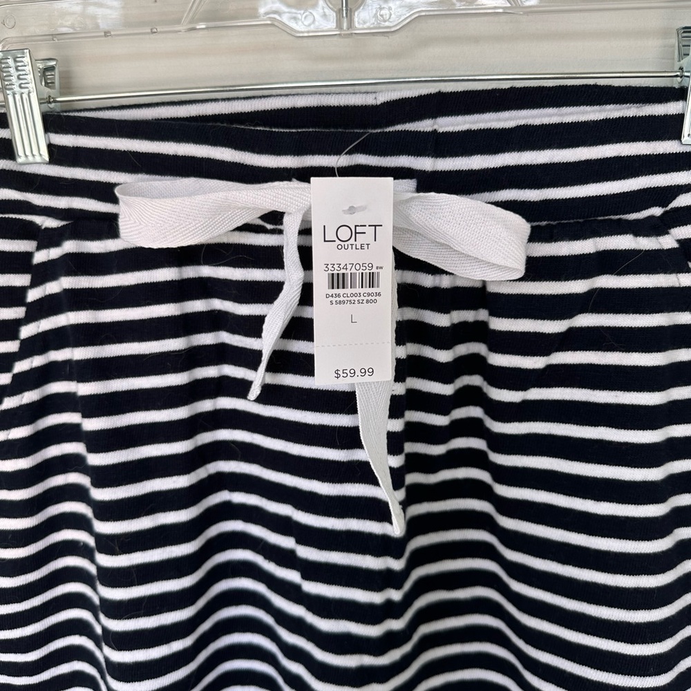LOFT mini sweatskirt